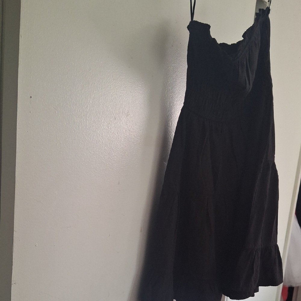 Aeropostale Black Strapless Dress Size Small
